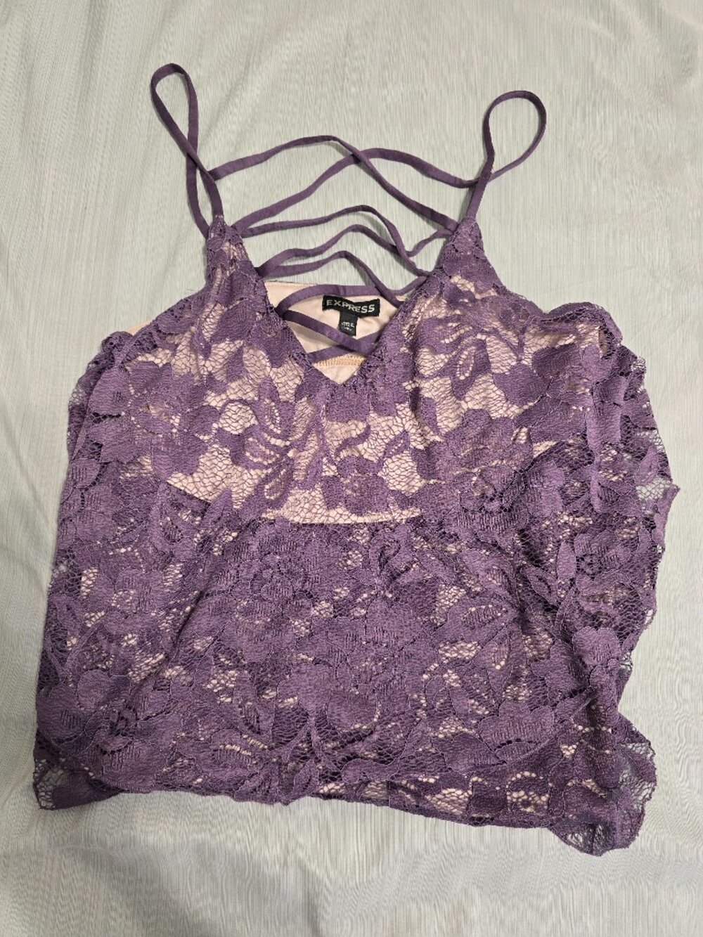 Express lace blouse/ cami